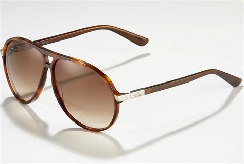 gucci bow sunglasses|gucci aviator sunglasses brown.